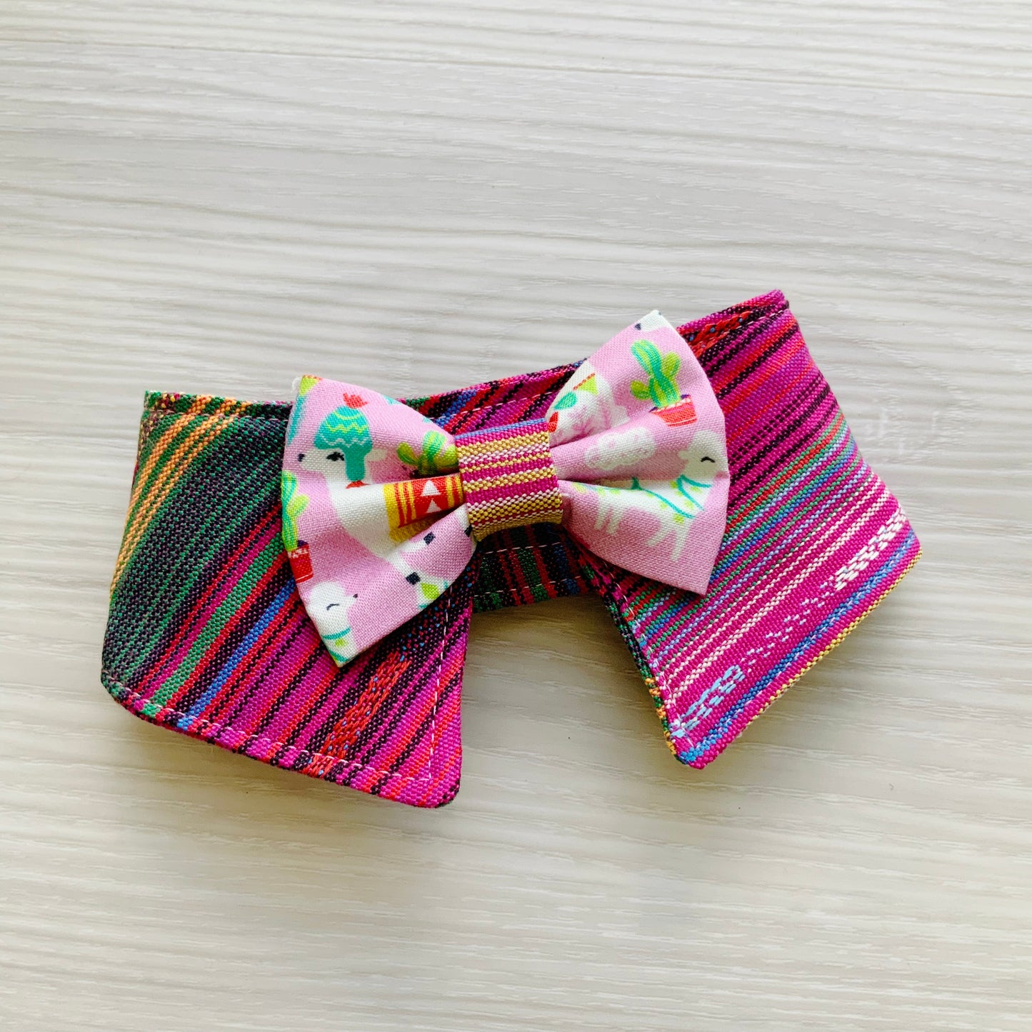 Cinco de Mayo Dog Collar Bandana, Fiesta Tuxedo