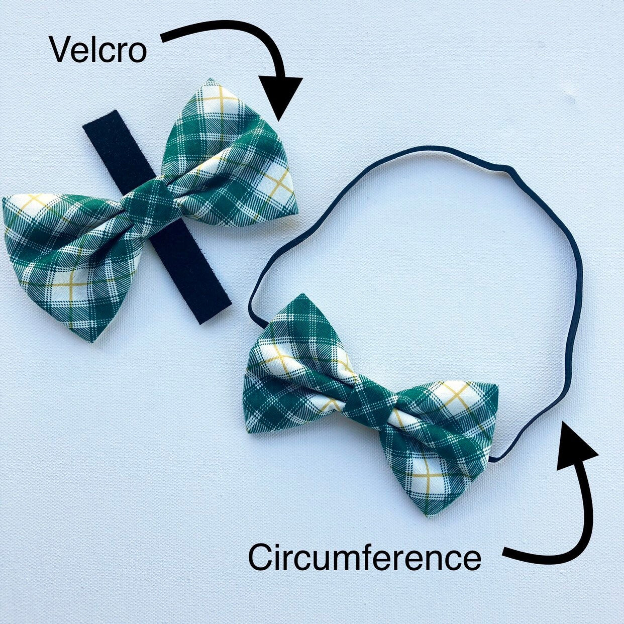 Christmas Silver-Black Glitter Dog Bow Tie