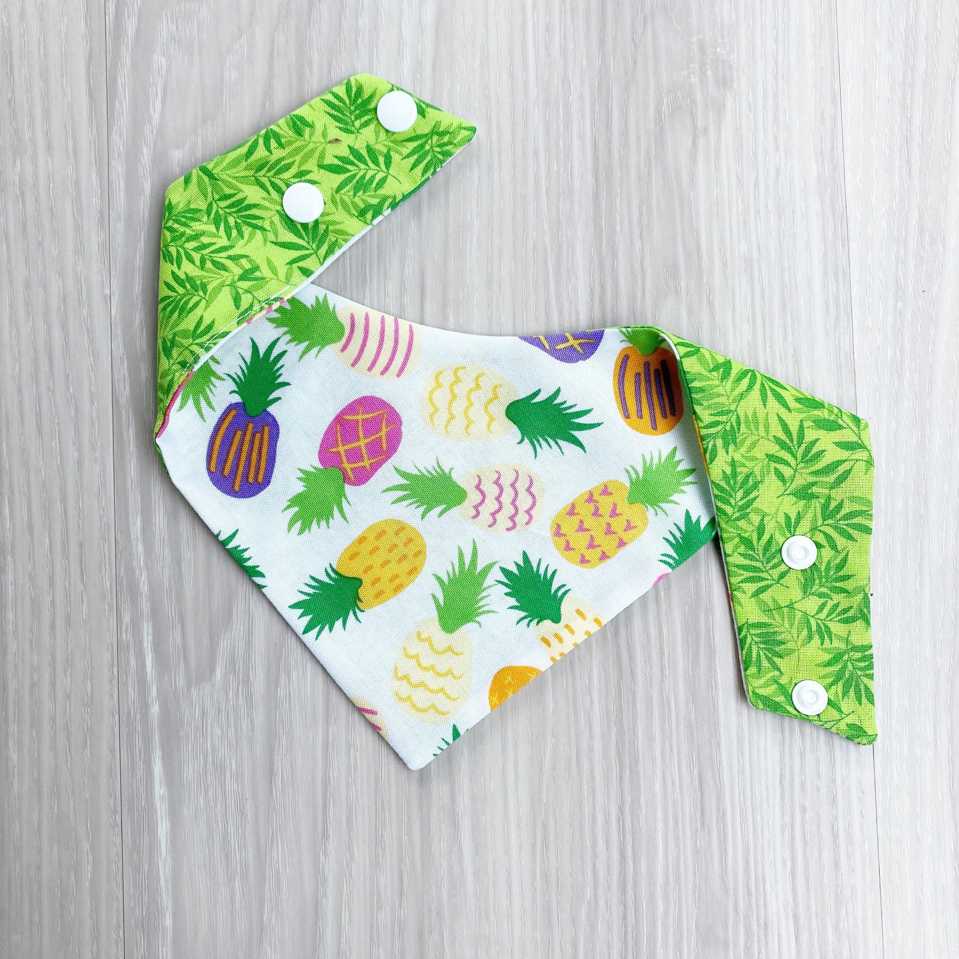 Tropical Pineapples Summer Dog bandana