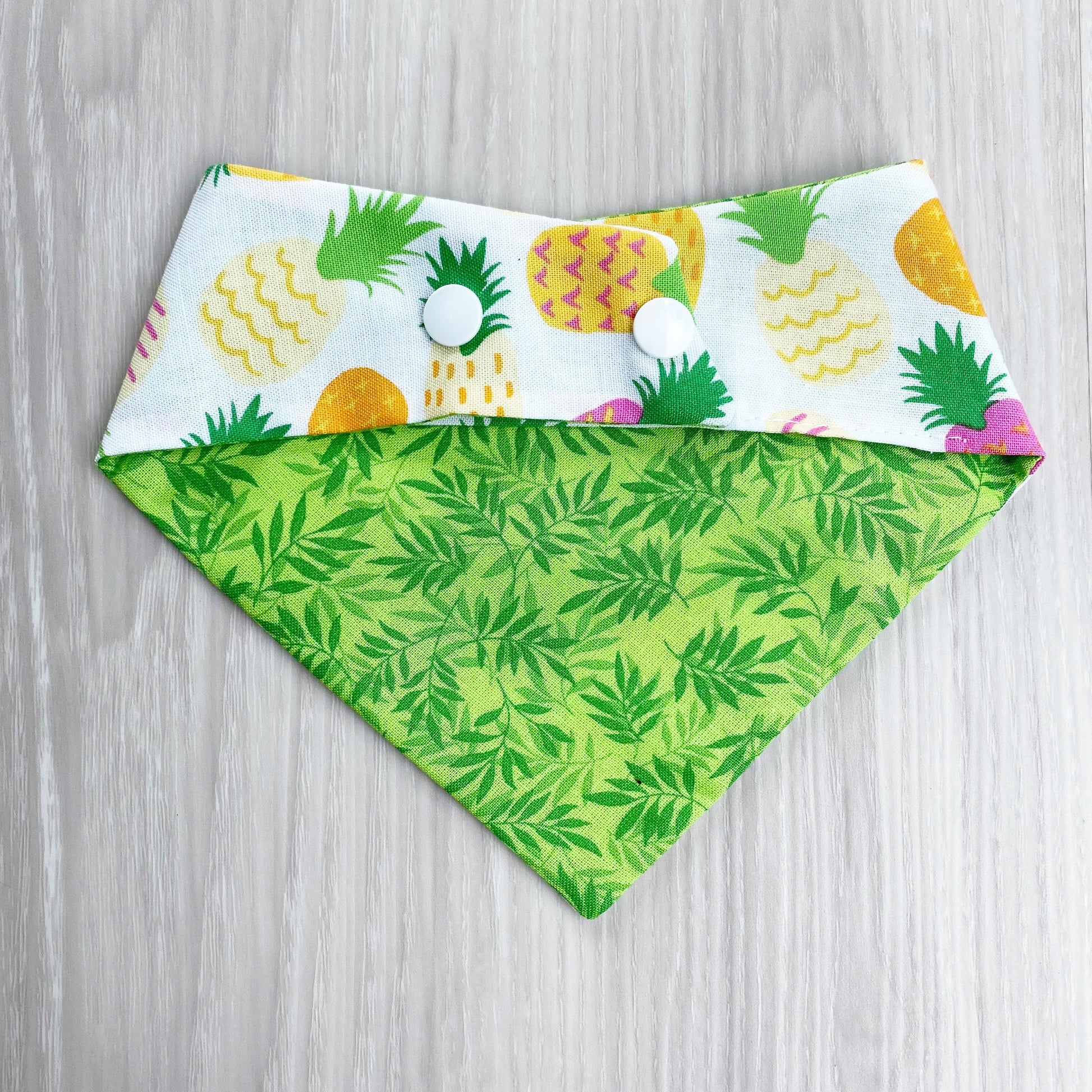 Tropical Pineapples Summer Dog bandana