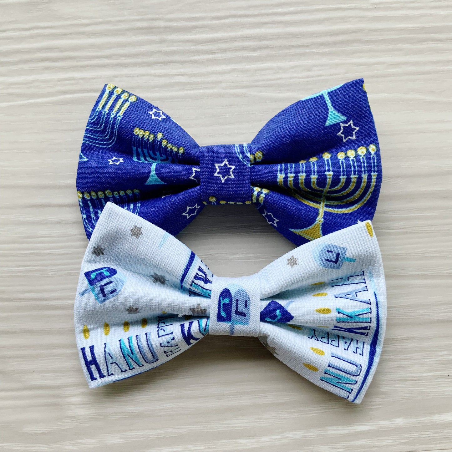 Hanukkah Dog bowties, Jewish Dog bowties, Dog Collar Bow Tie, Dog Accessories,