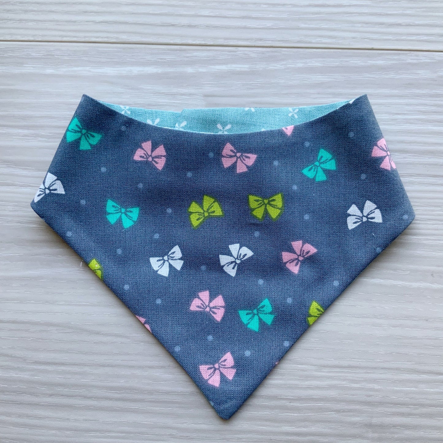 Spring Dog bandana, Snap on Bandana, Matching hair-bow, Bow and Bandana, Cute doggy Accessories