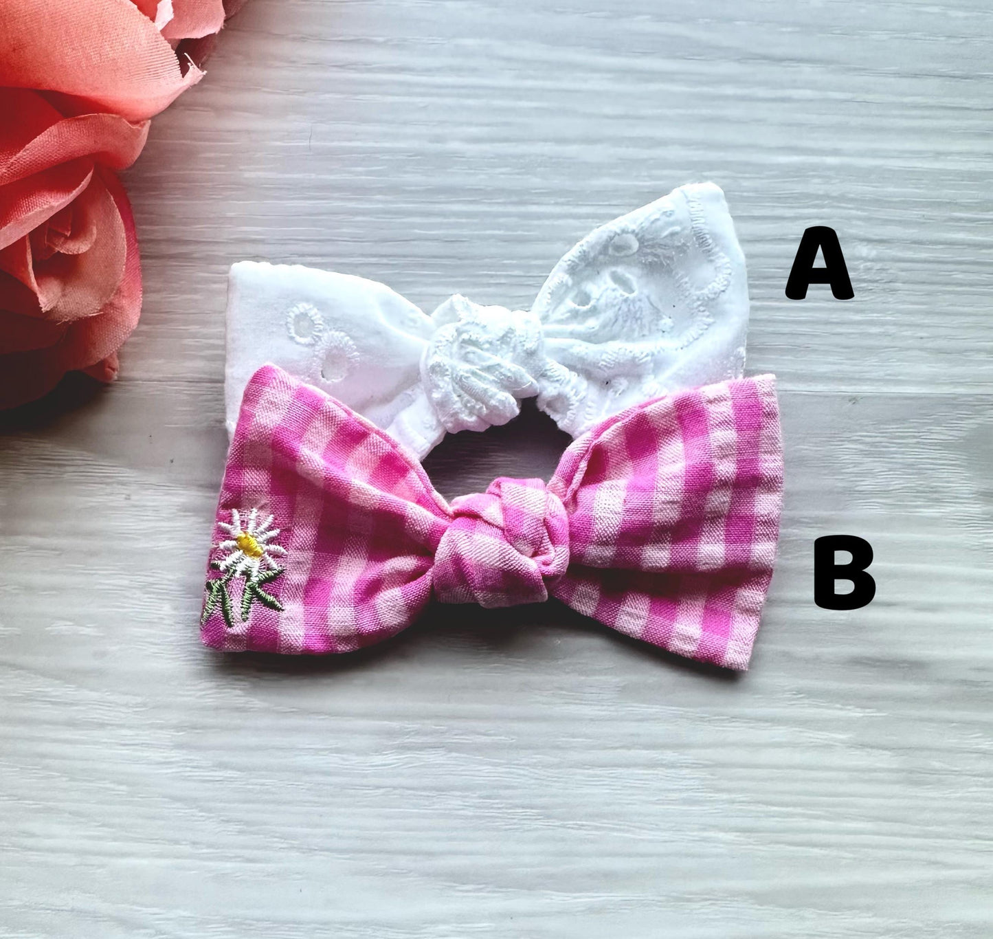 Spring Hair Dog Bows, Hair Clip for Dogs, Hair Bow for Dogs, Clip Bows, Hair Bows with alligator or Barrett clip, floral sping bows