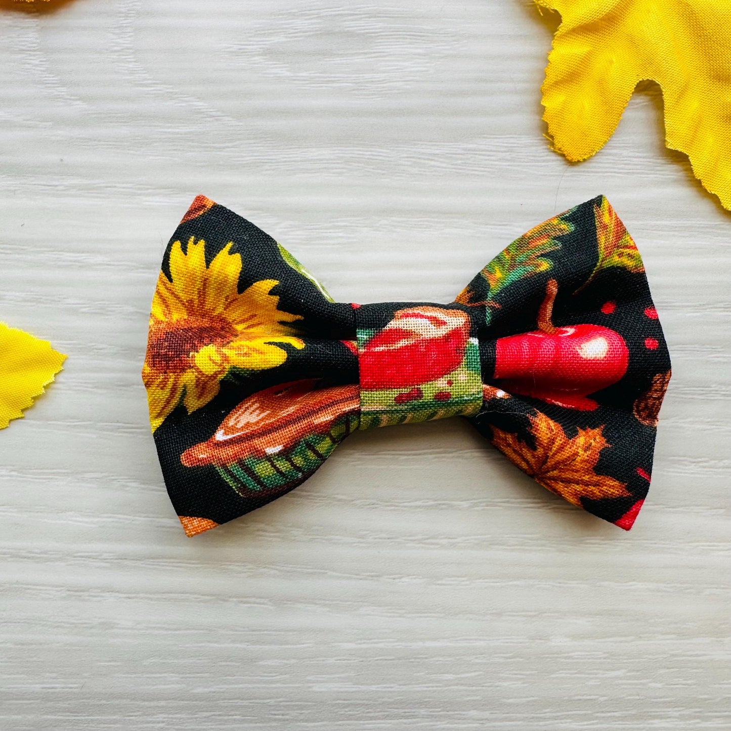Autumn dog bowties, colorful bows, Dog bowties, Dog Collar Bow Tie, Dog Accessories, Dog Fashion