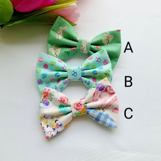 Easter dog bowtie, gift for puppy , dog bow, dog accessories, dog collar, pet bow tie, Sailor Bow, cats bow ties
