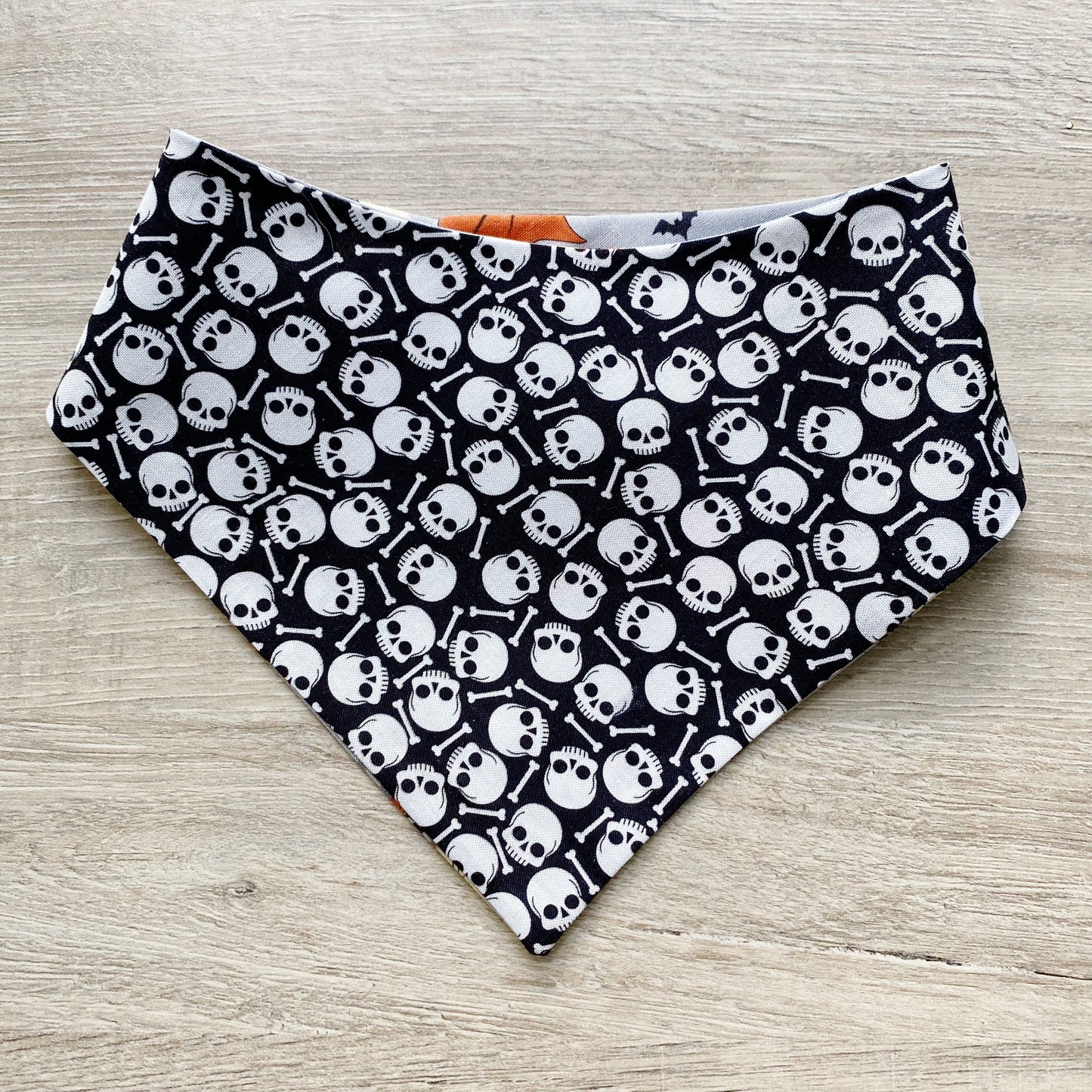 Halloween Dog Bandana Skull