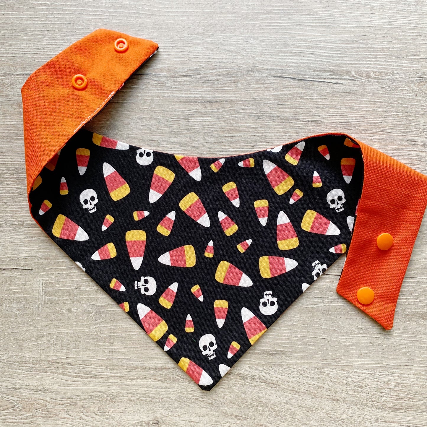 Halloween Dog Bandana Candy Corn