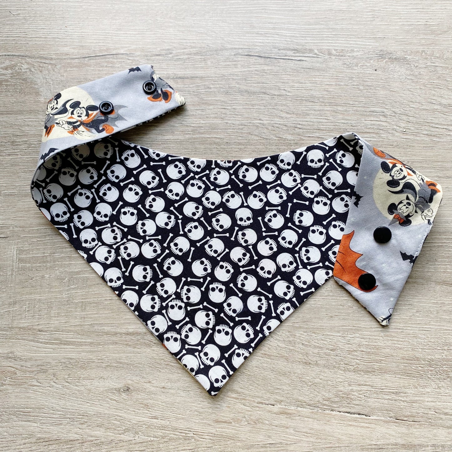 Halloween Dog Bandana Skull