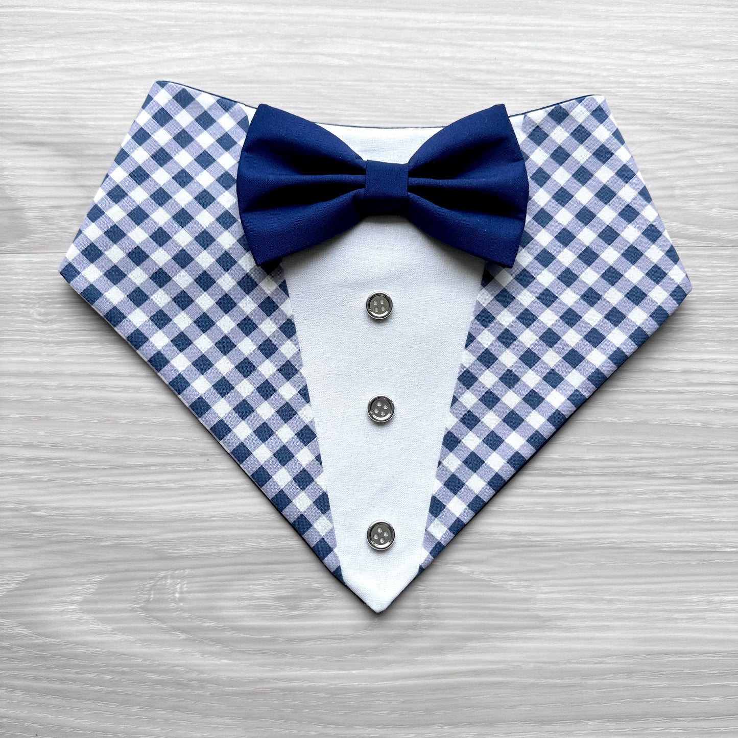 Nautical Dog Tuxedo, NavyBlue