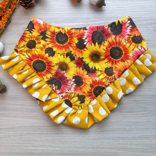 Bright Sunflower Fall Dog Bandana