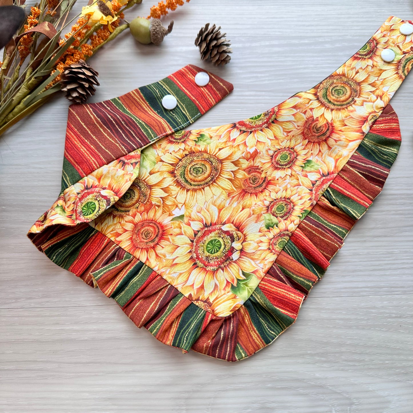 Sunflower Fall Dog Bandana