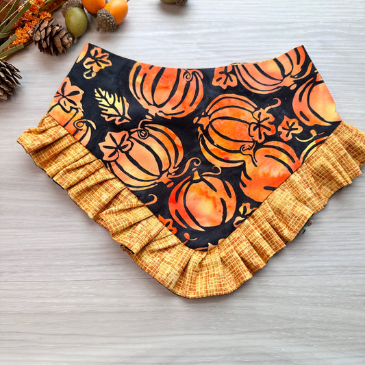 Pumkins and Leaf Fall Dog Bandana