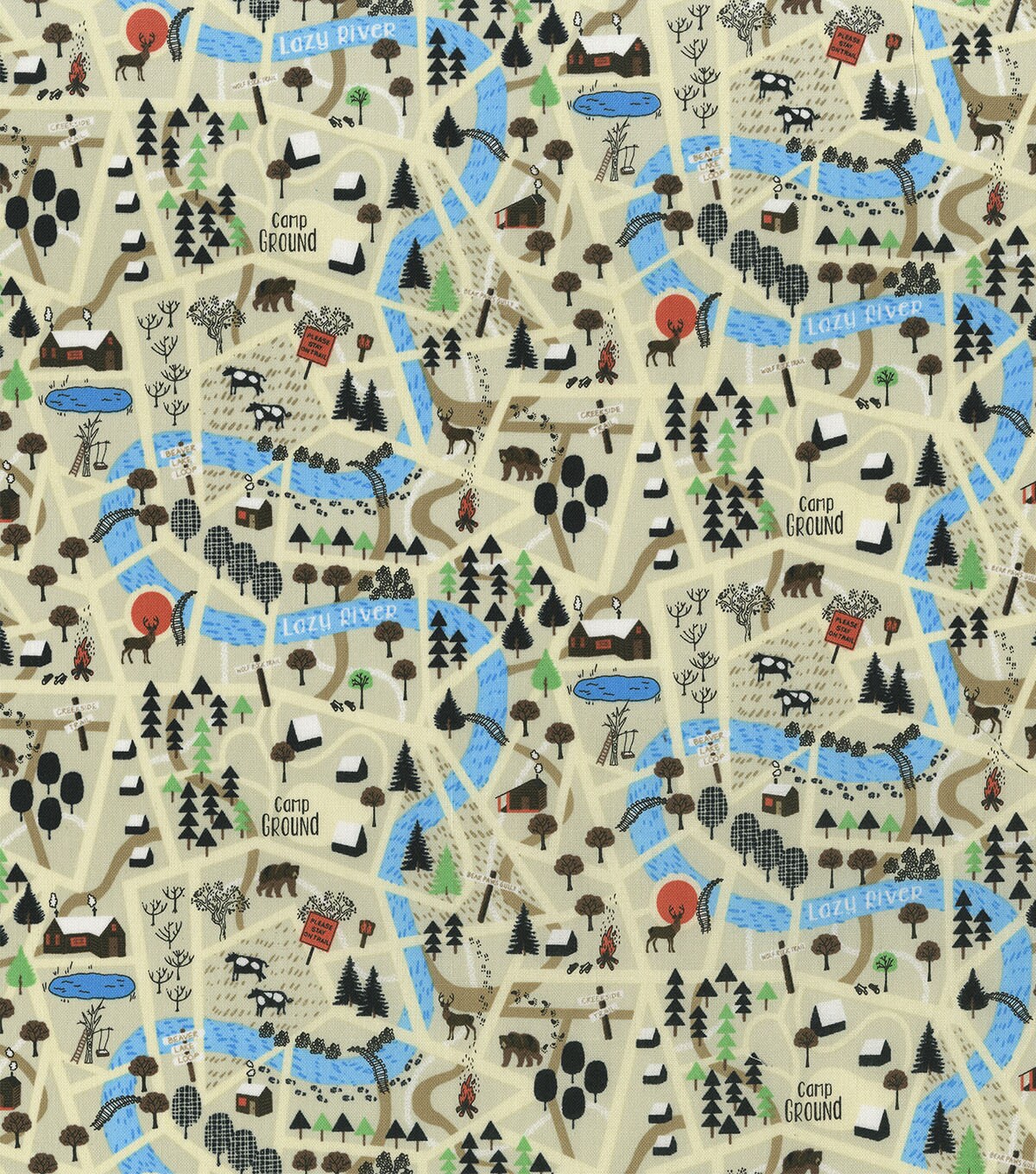 Camping Dog Bandana