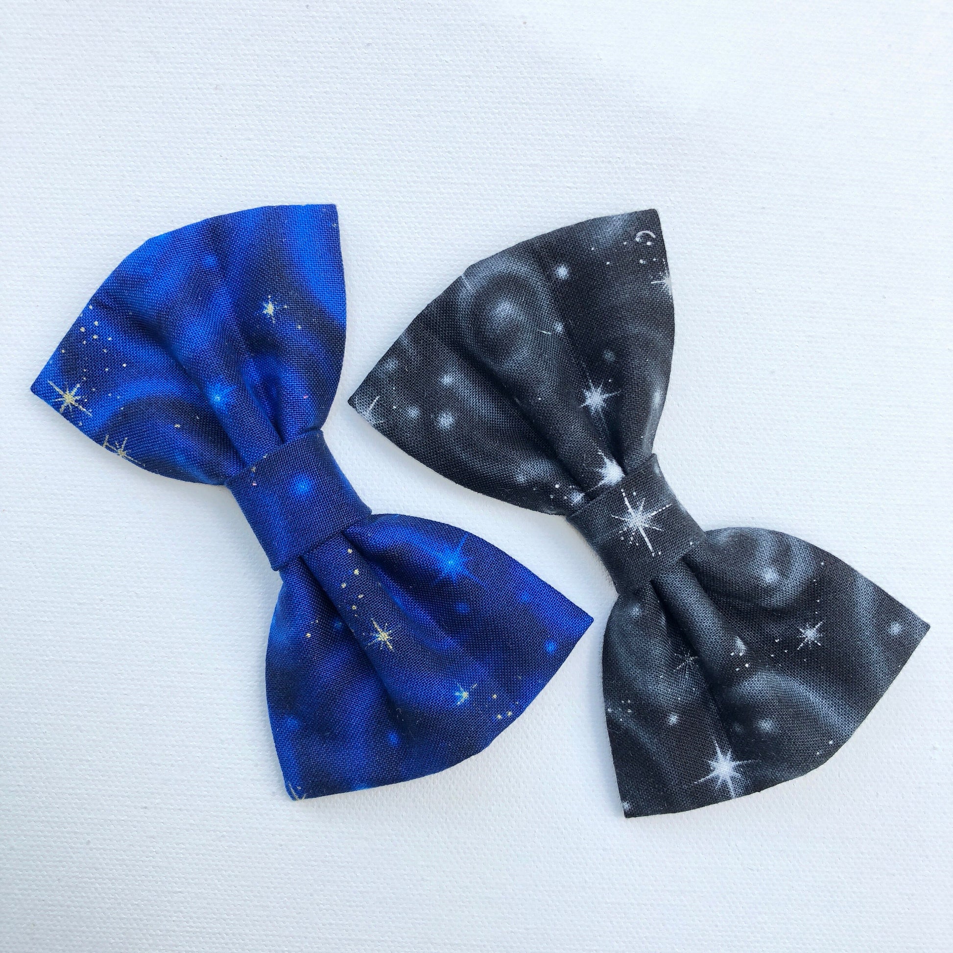 Galactic Black Dog Bow Tie, Dog Accessories, Galaxy dog, Dog Bow tie, Puppy Bow, Pet Scarf, space dog bowties, summer dog bow tie,