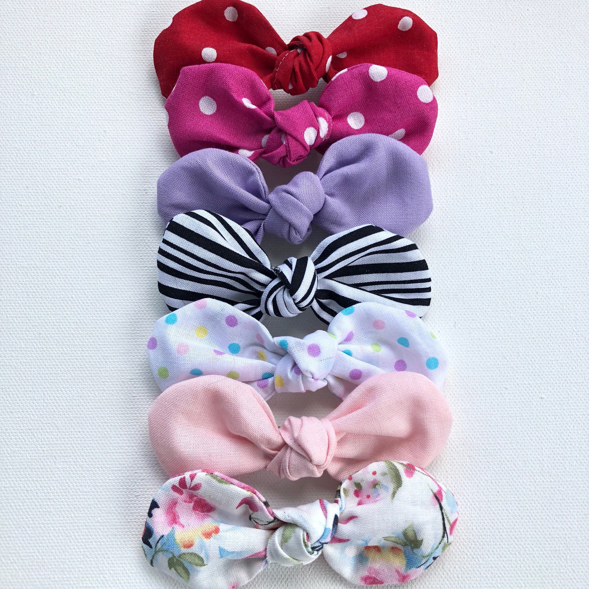 Dog hair bow clip