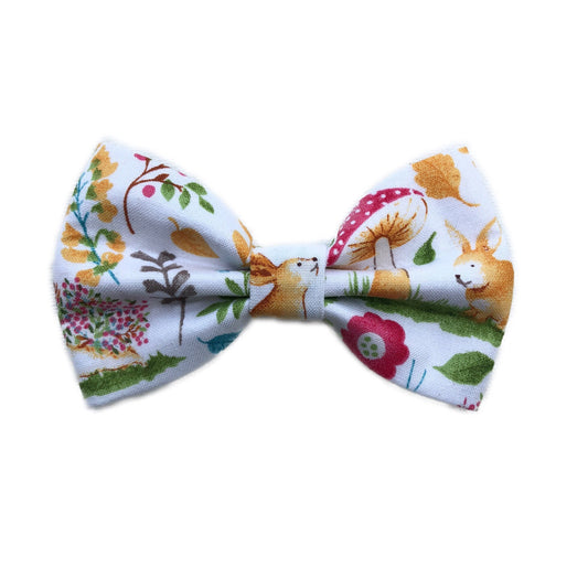 Handmade Rabbit Dog Bow Tie, Forest Camping Pet Scarf