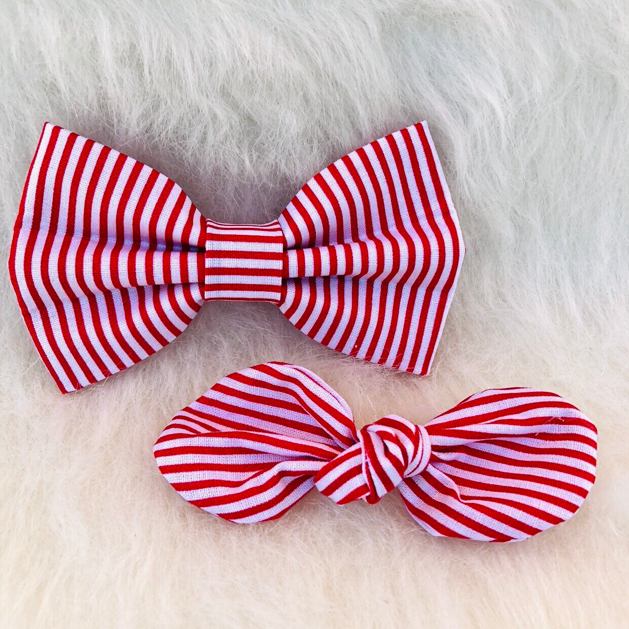 New! Red and Strips Dog Bowtie, Christmas Dog Accessories, Dog Bowtie, Puppy Bow, Pet bowtie, bowties, Christmas dog bowtie,