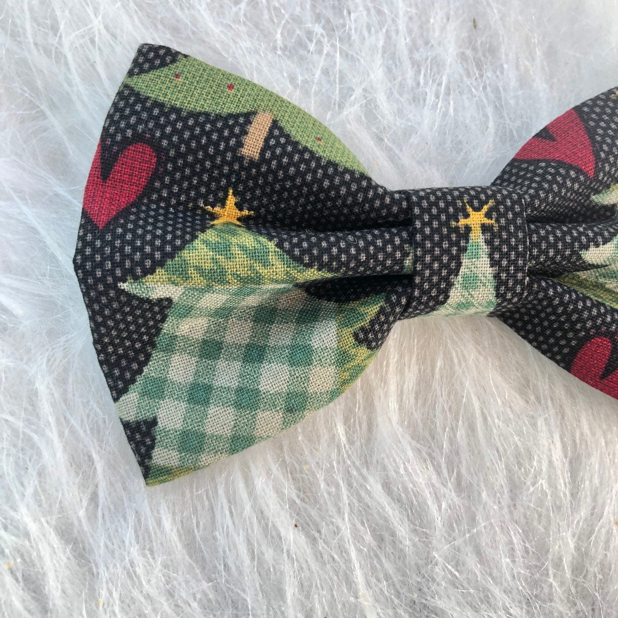 Christmas Pinetree Dog Bowtie