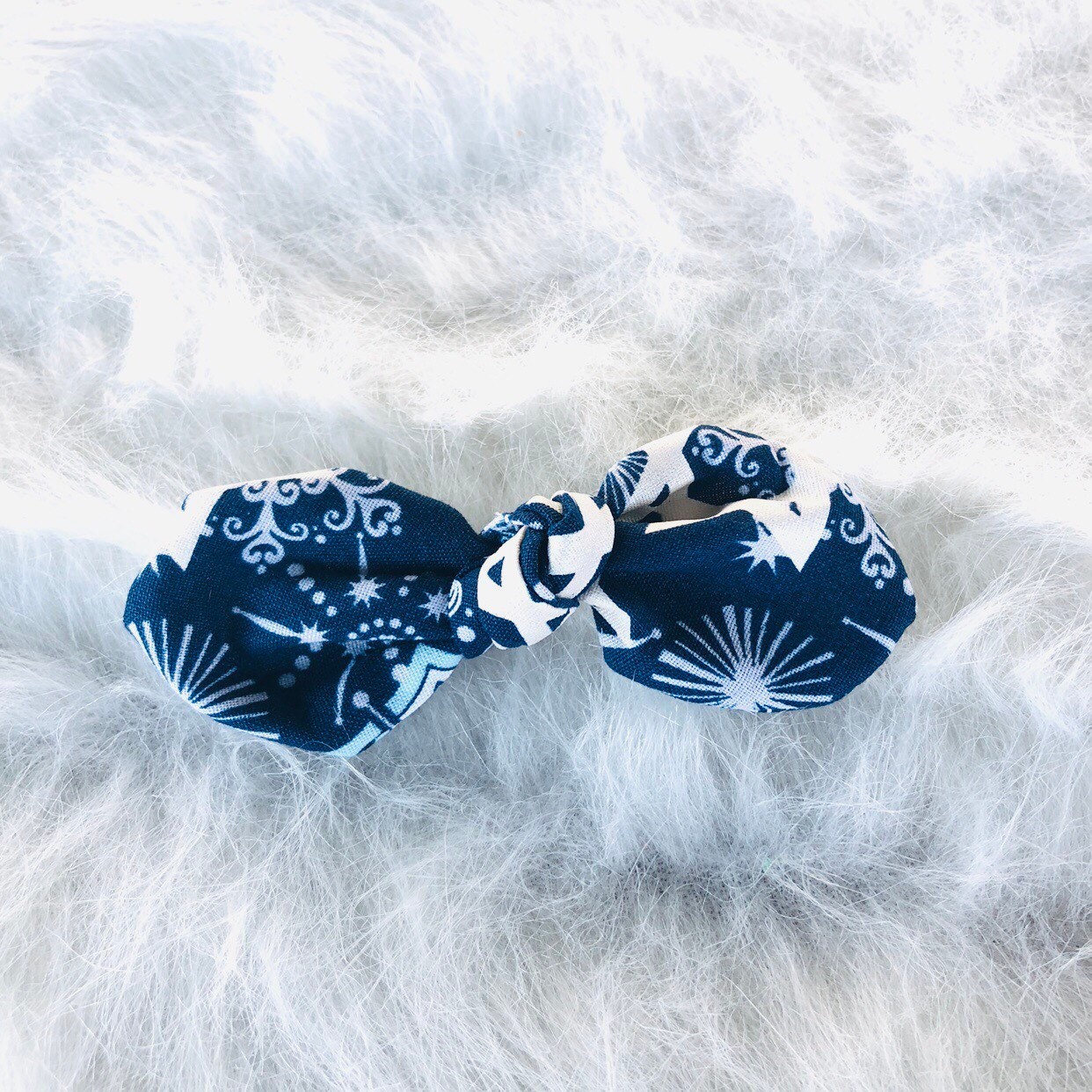 Hanukkah Dog hair bow clip, girl dog bow, hair clip for dogs, alligator clip, french barrette clip, christmas bow