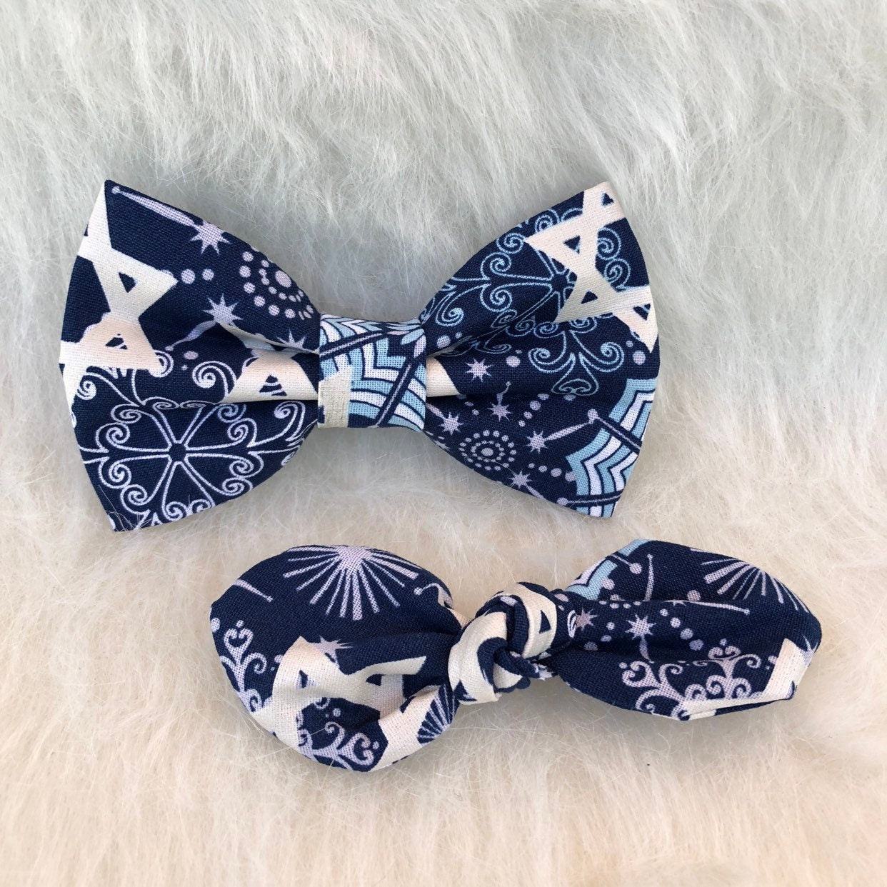 New! Hanukkah Dog Bowtie, Jewish holiday, Dog Bowtie, Puppy Bow, Pet bowtie, bowties, Chanukah dog bowtie, Holy Temple, Menorah dog bowtie