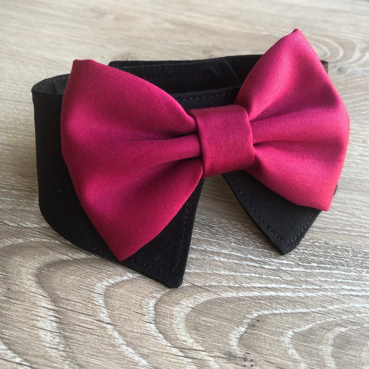 Dog Bowtie Collar Tuxedo
