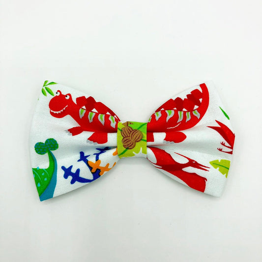 Dinosaur Dog Bowtie