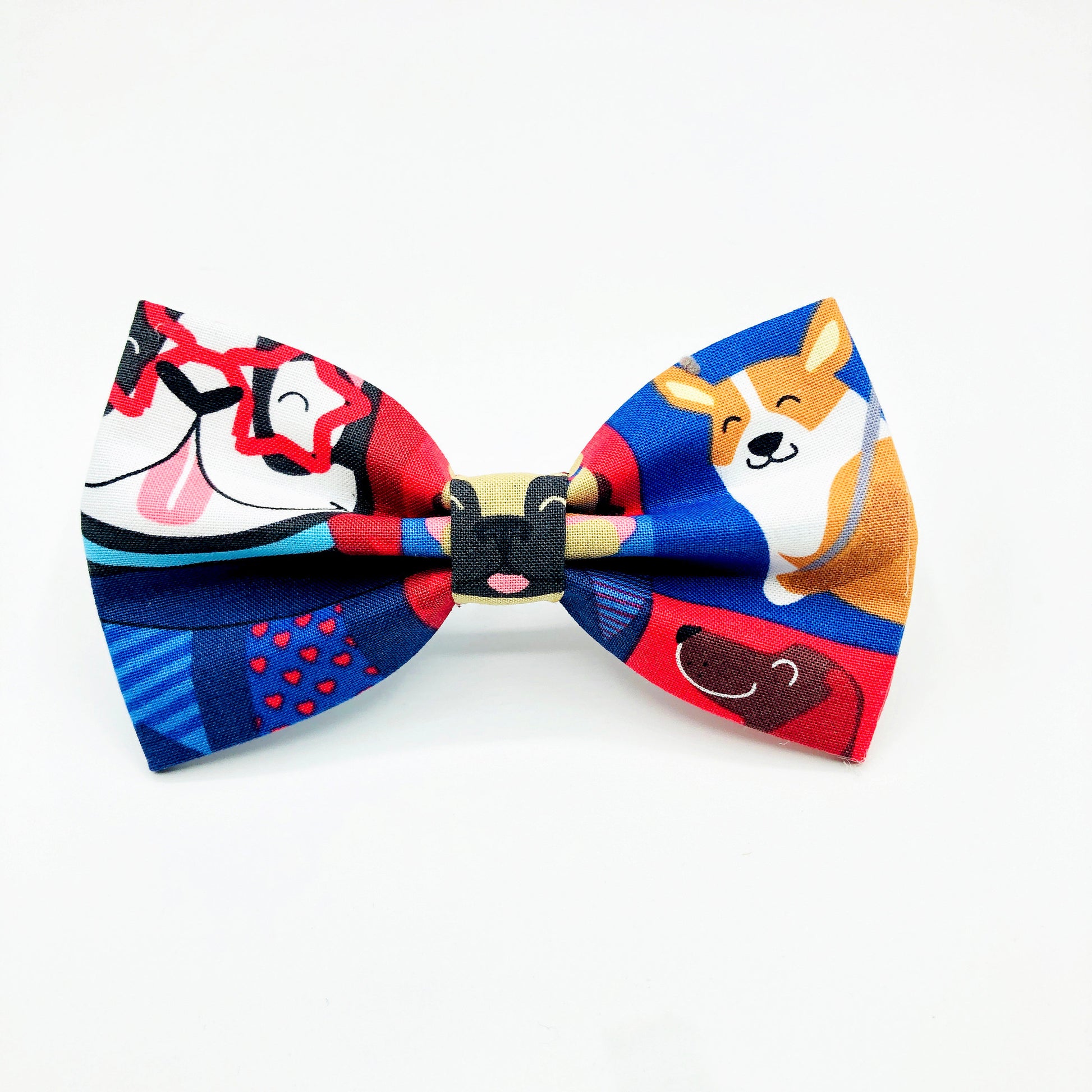 Barbecue dog bowtie, 4th of July