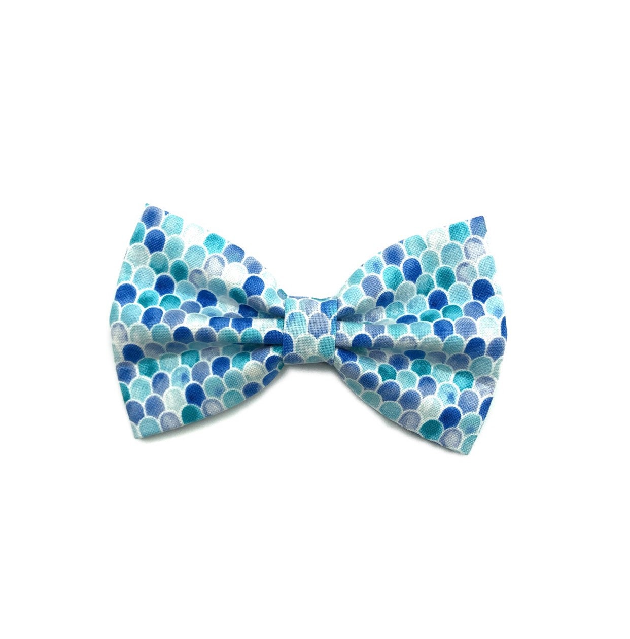 Blue Scale Dog Bowtie