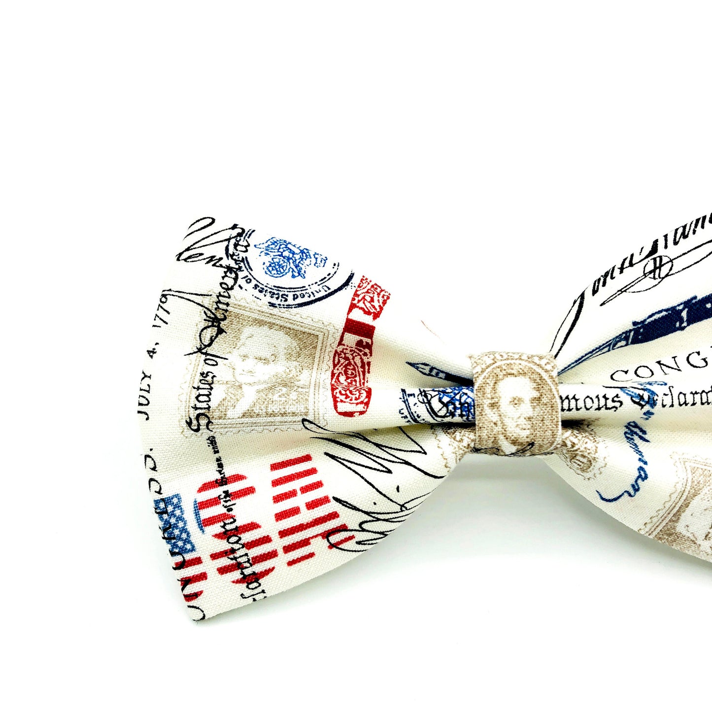 Usa dog bowtie