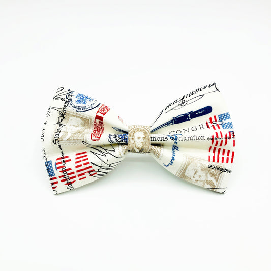 Usa dog bowtie