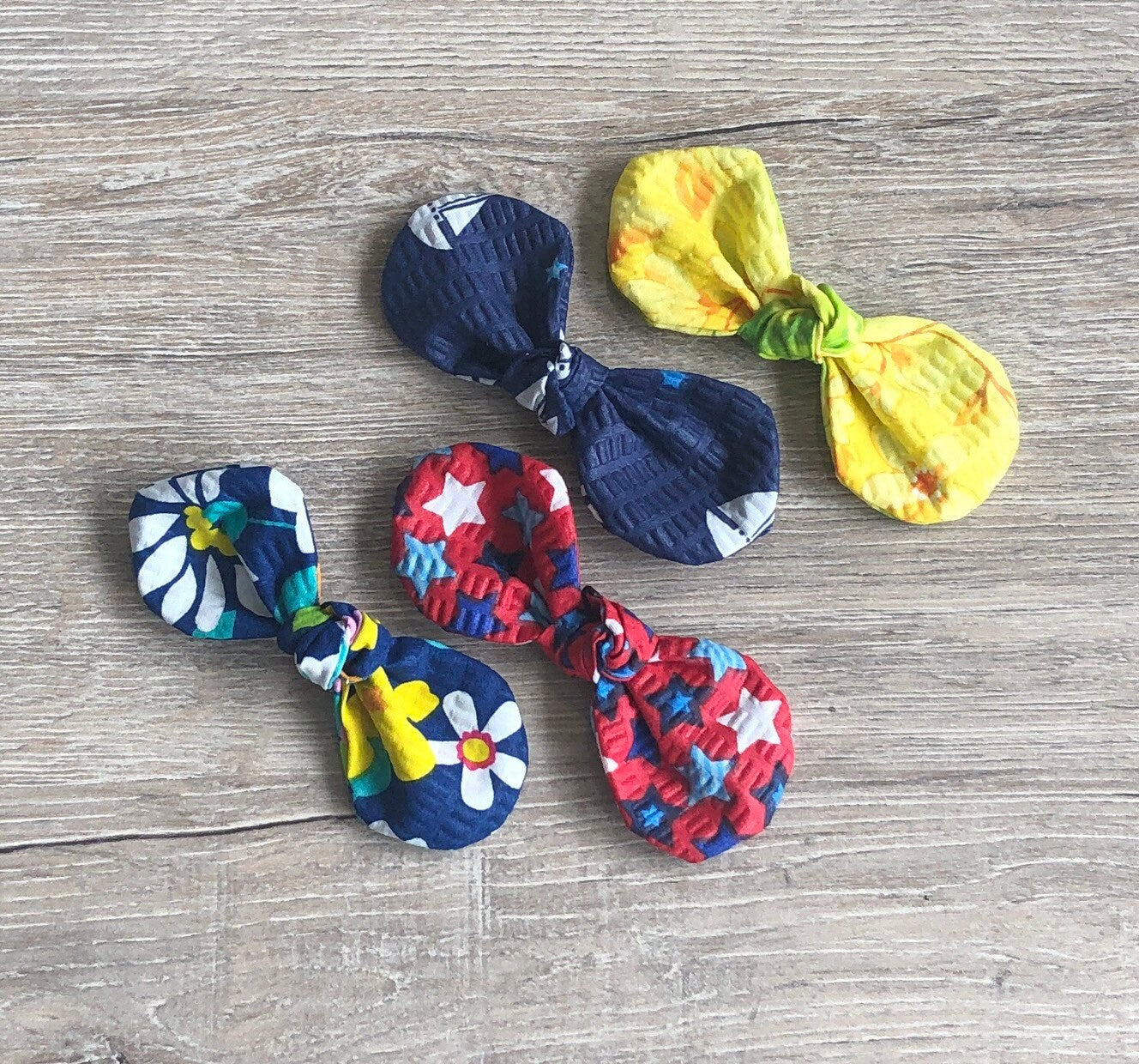Summer Dog hair bow clip, girl dog bow, hair clip for dogs, alligator clip, french barrette clip, spring hair bow