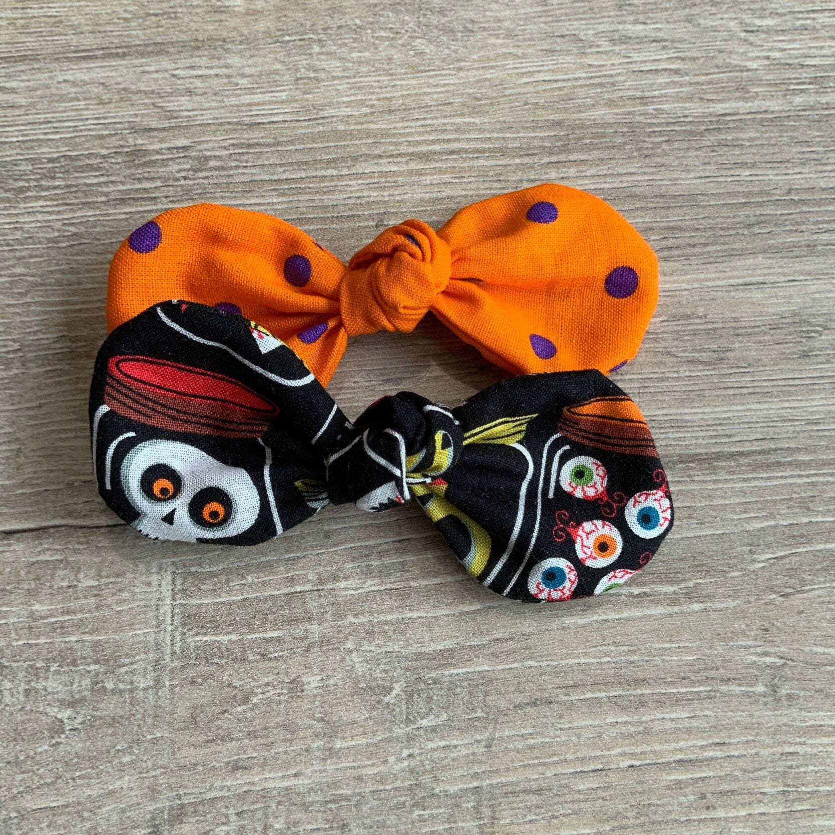 Halloween Dog hair bow, girl dog bow, hair clip for dogs, alligator clip, french barrette clip, Halloween bows, fall season,
