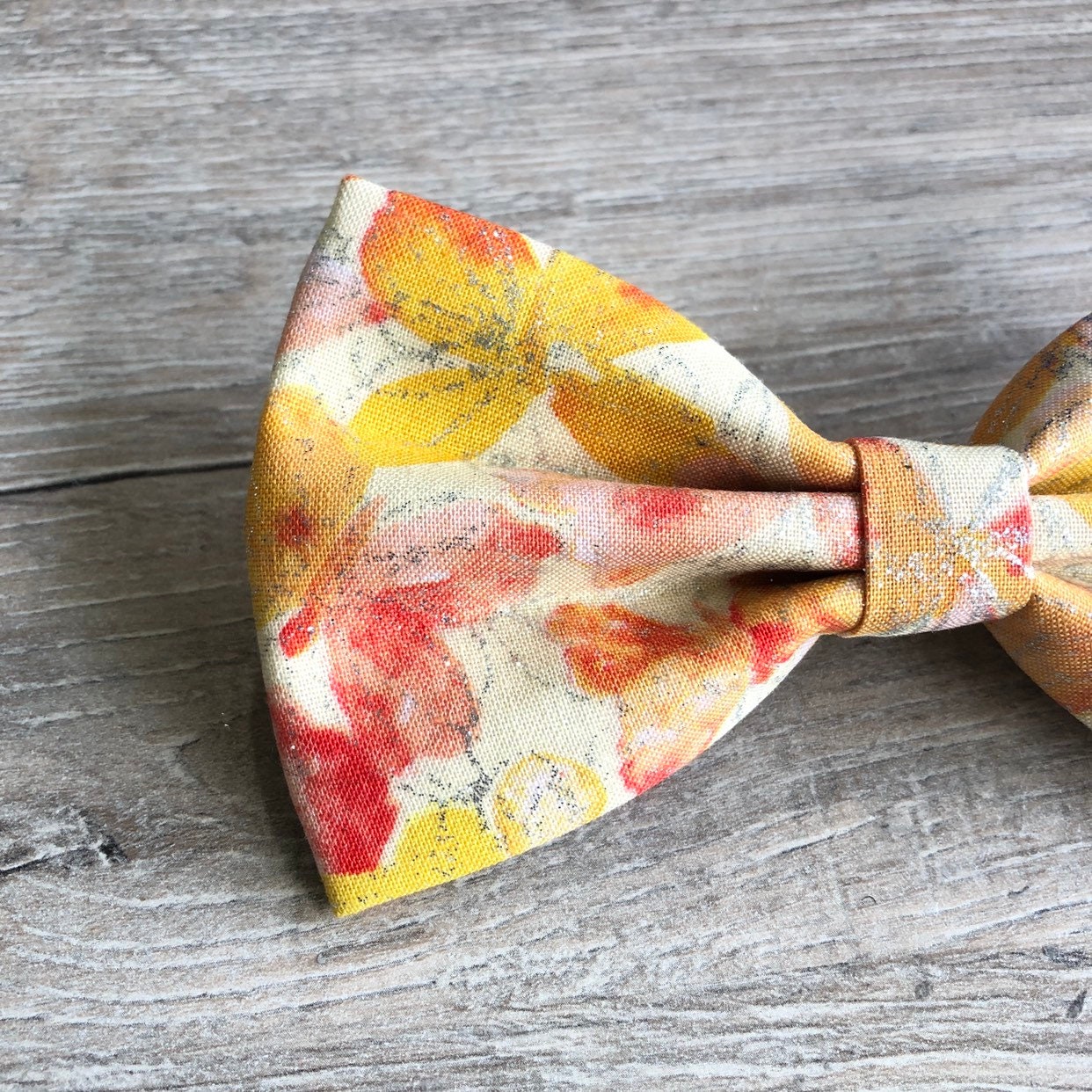 Butterfly Glitter Dog Bowtie, Floral Pet Collar Accessory