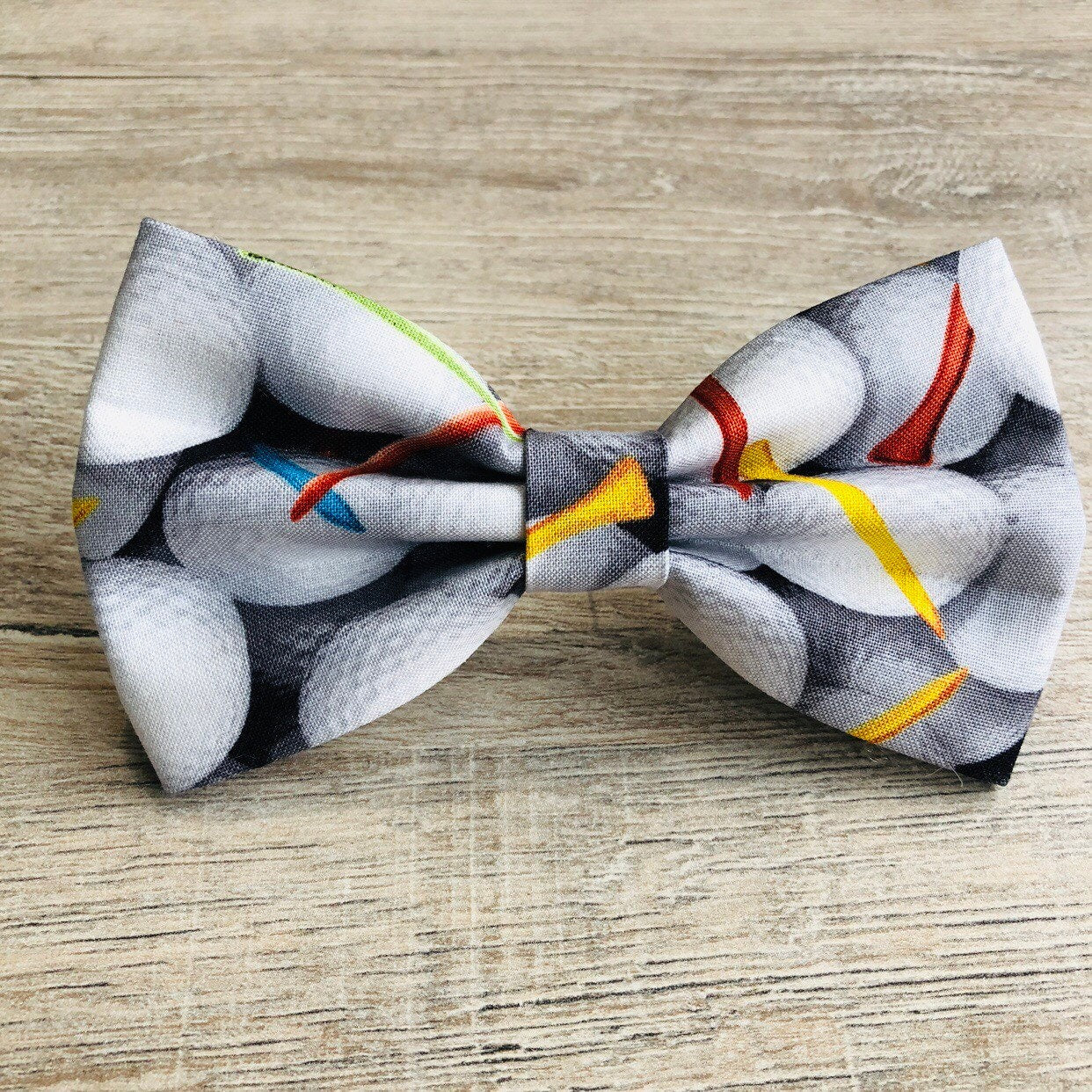 Golf Dog Bowtie, pet accessories, bow ties, dog accessories, dog collar, pet bow tie, golf balls bow