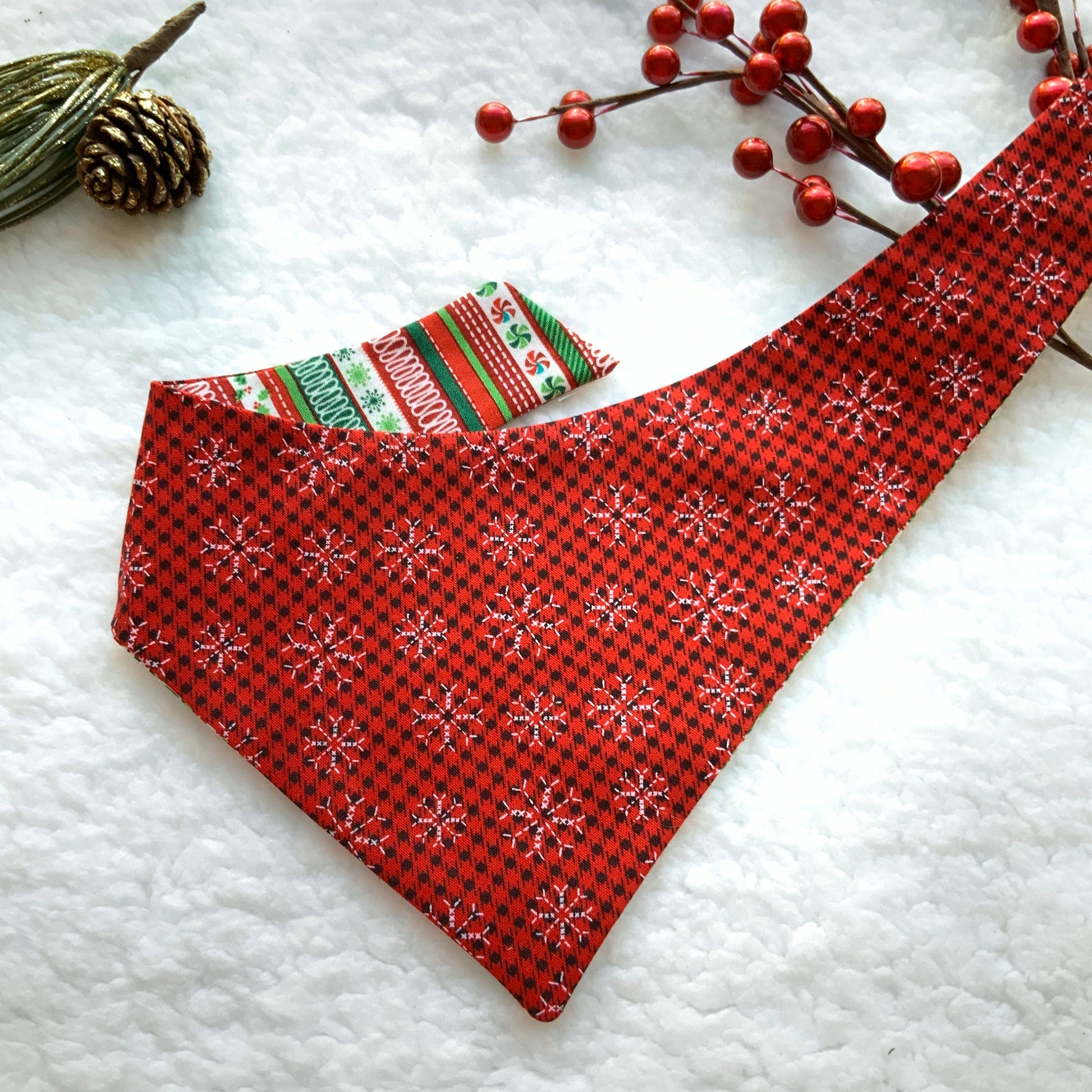 Christmas Dog Bandana, Ornaments