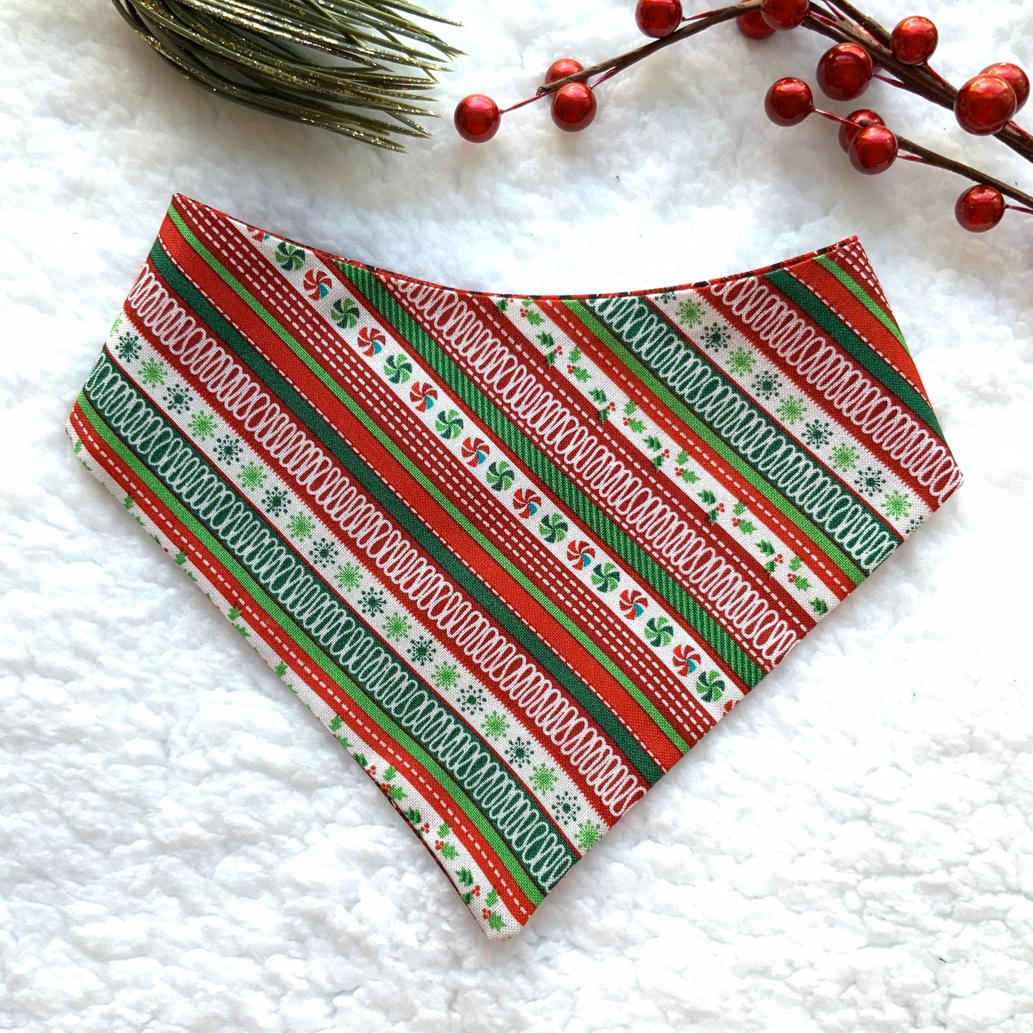 Christmas Dog Bandana, Ornaments