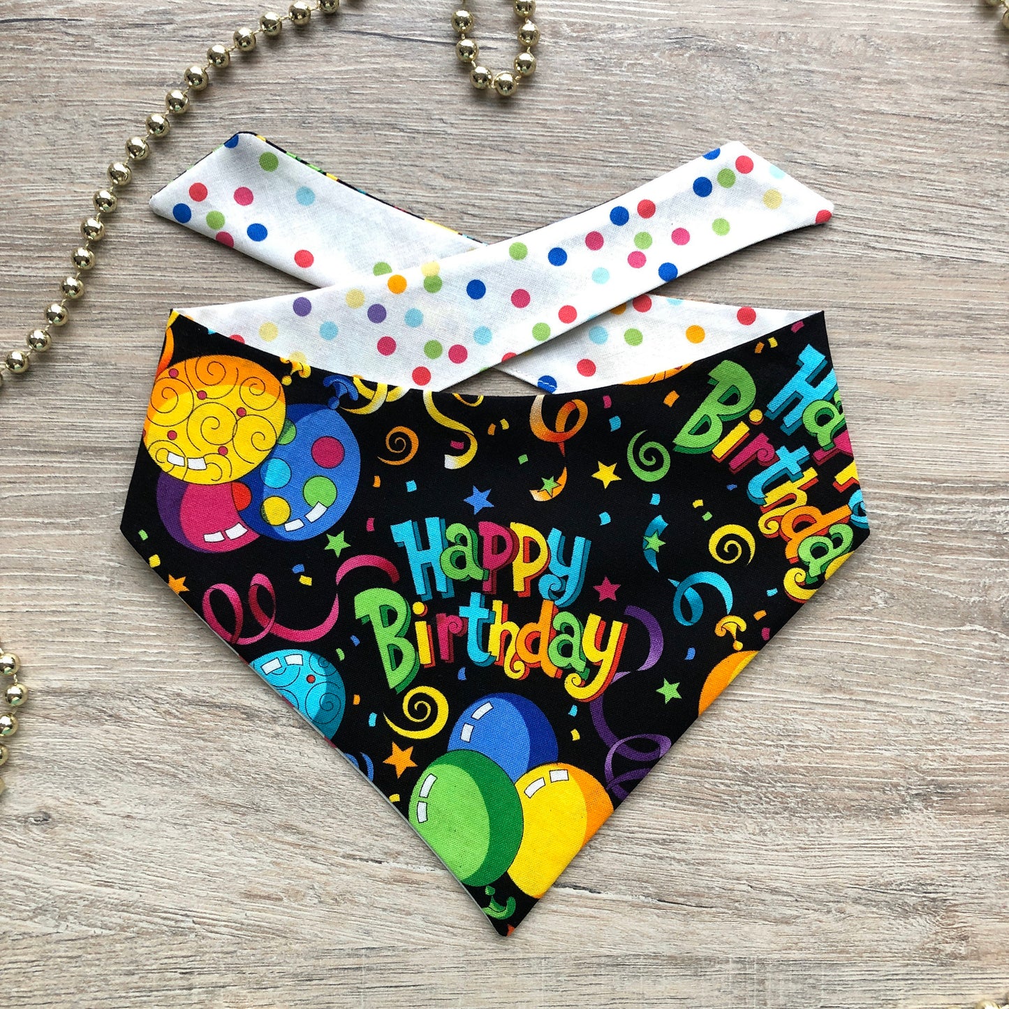 Personalized Birthday Boy Pet Bandana