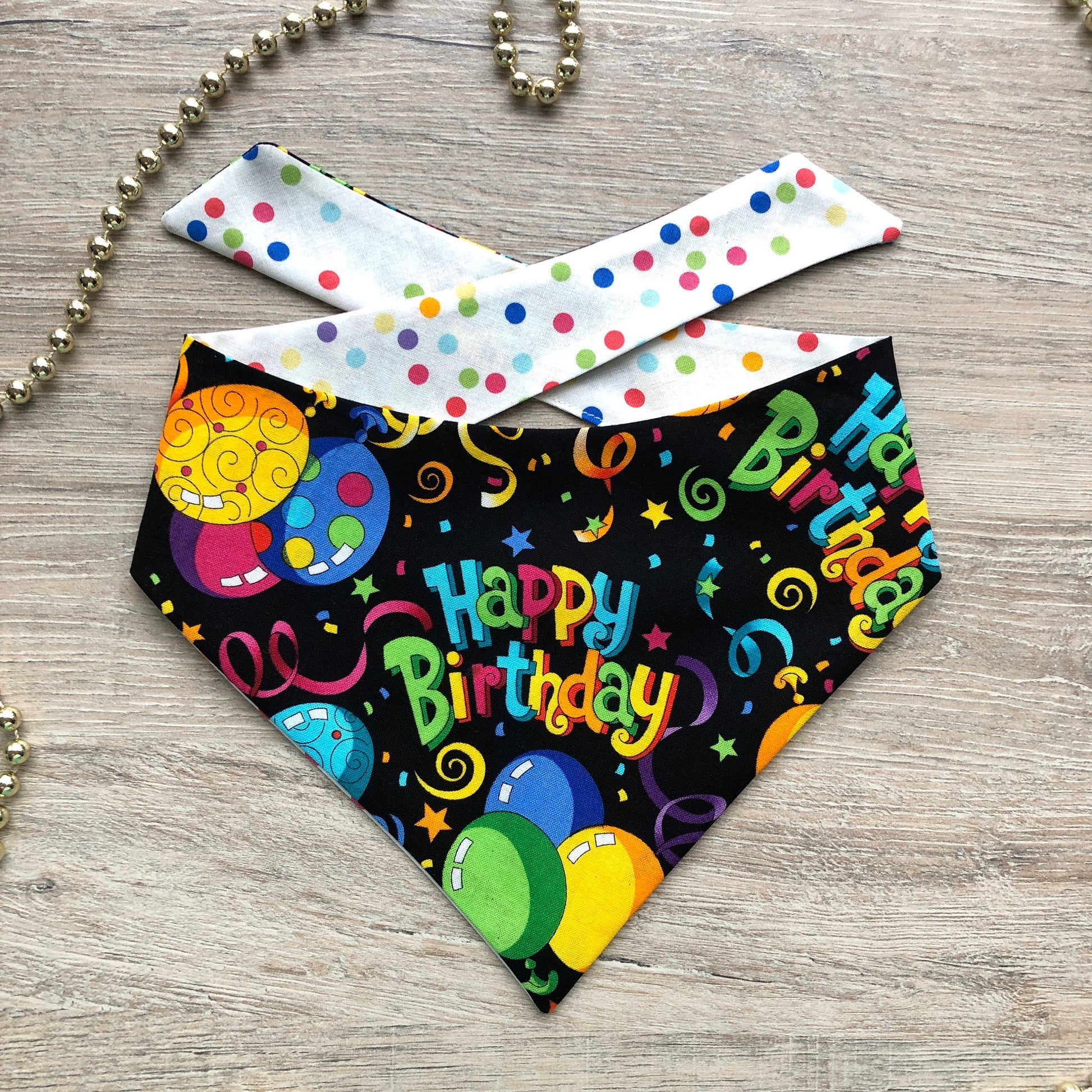 Personalized Birthday Boy Pet Bandana