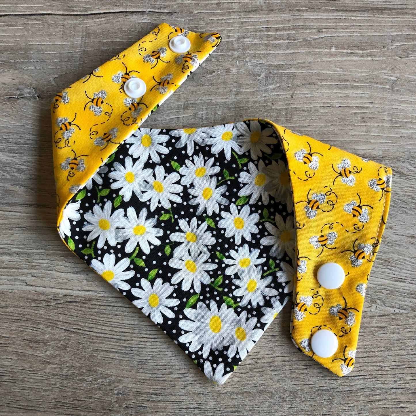 Bee Happy Dog Bandana