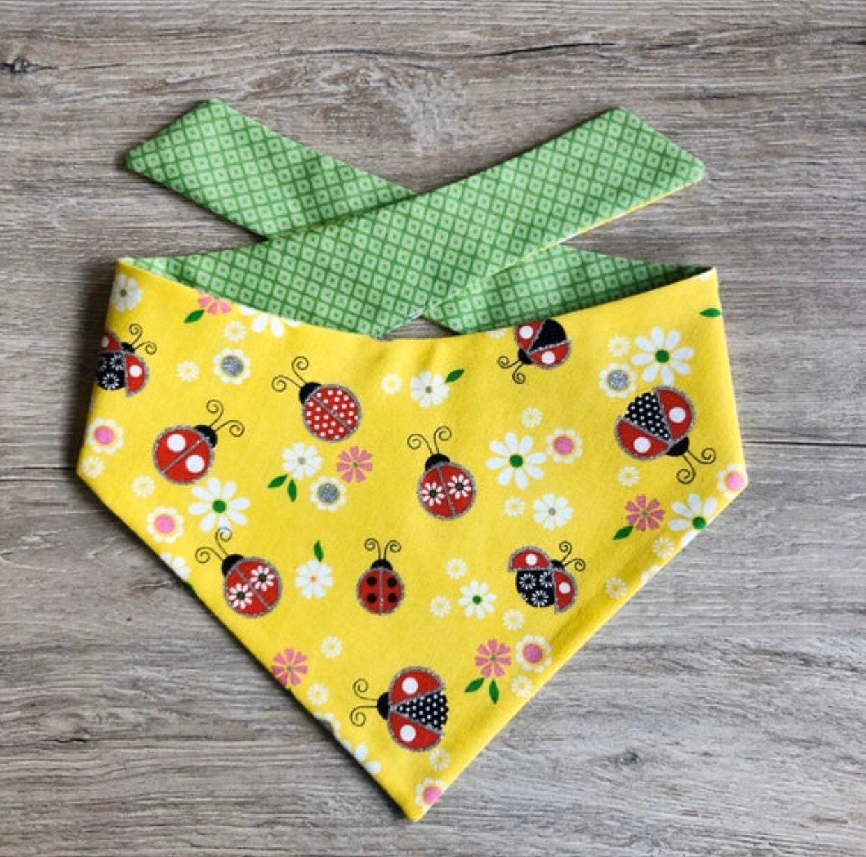 Lady bugs Dog Bandana