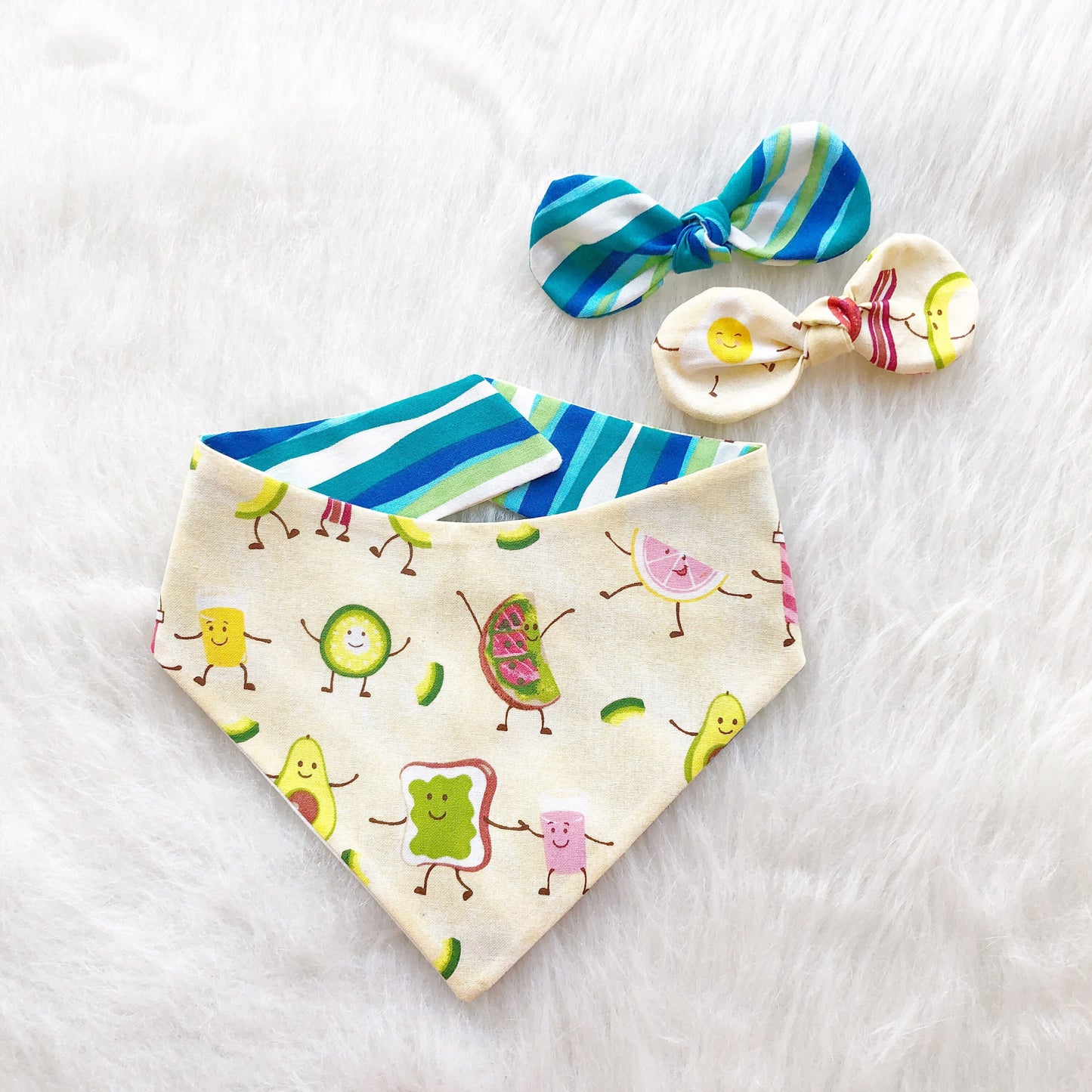 Avocado Toast Dog Bandana