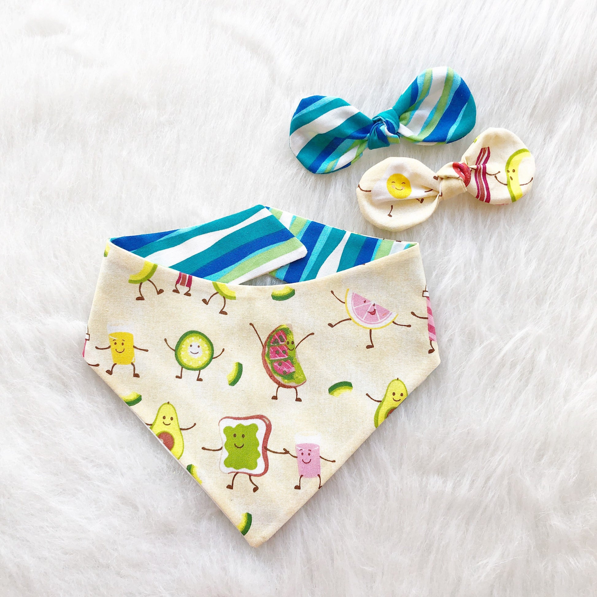 Avocado Toast Dog Bandana