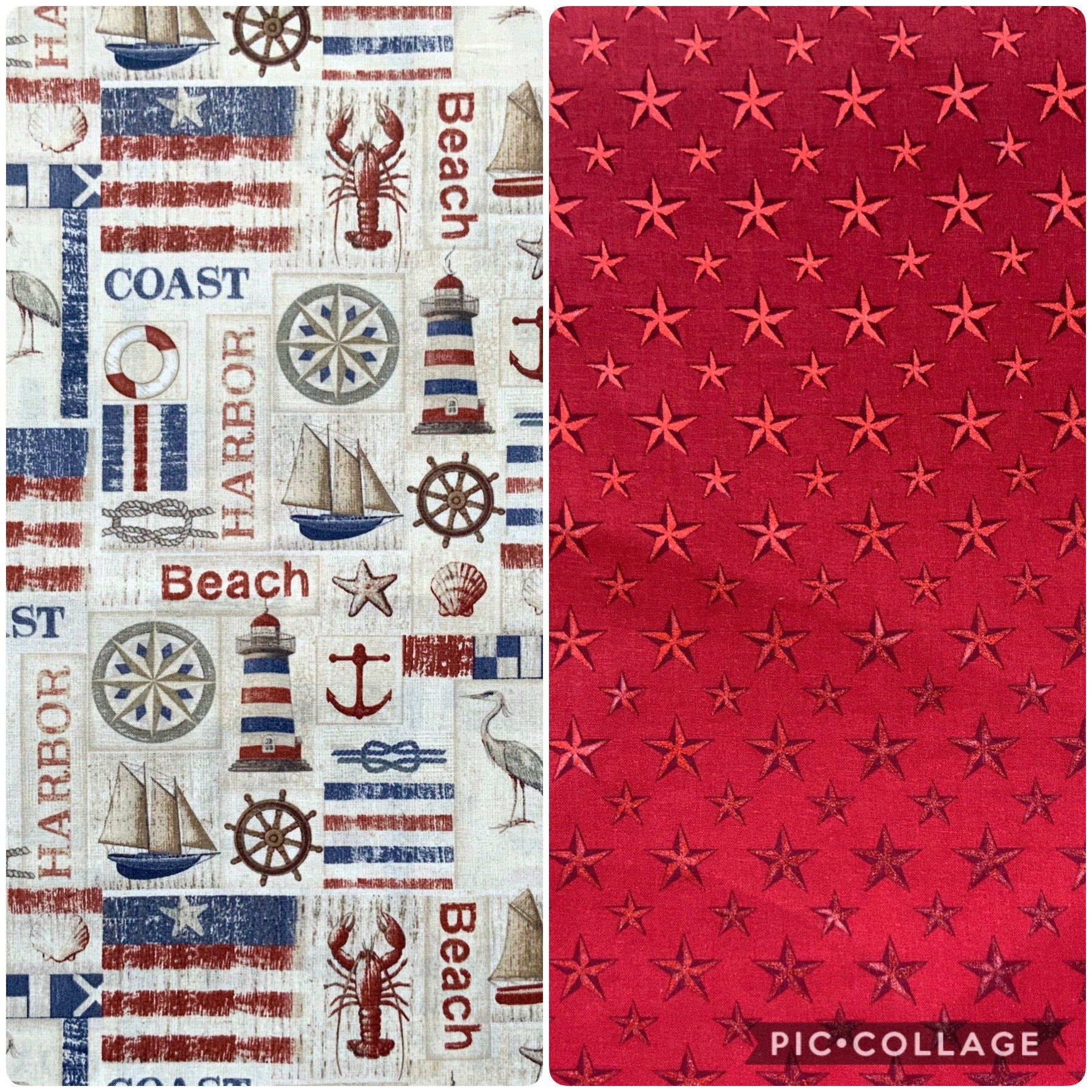 Patriot Lighthouse Dog Bandana