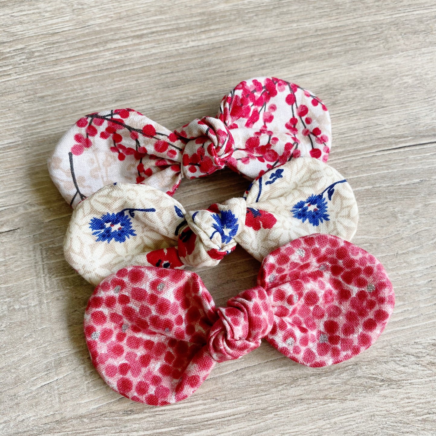 Floral Dog hair bow
