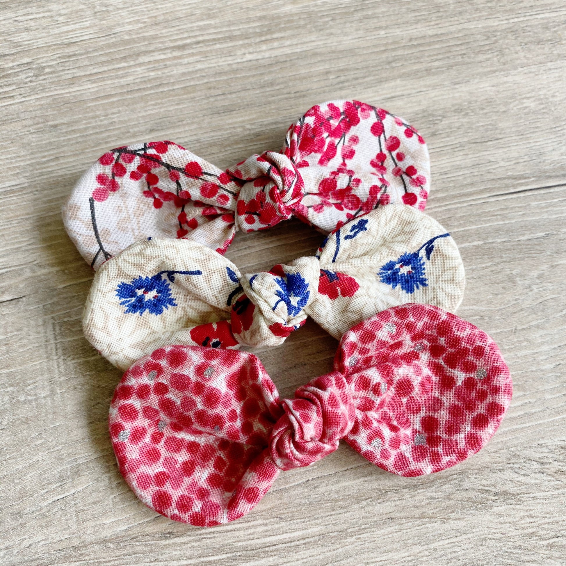 Floral Dog hair bow