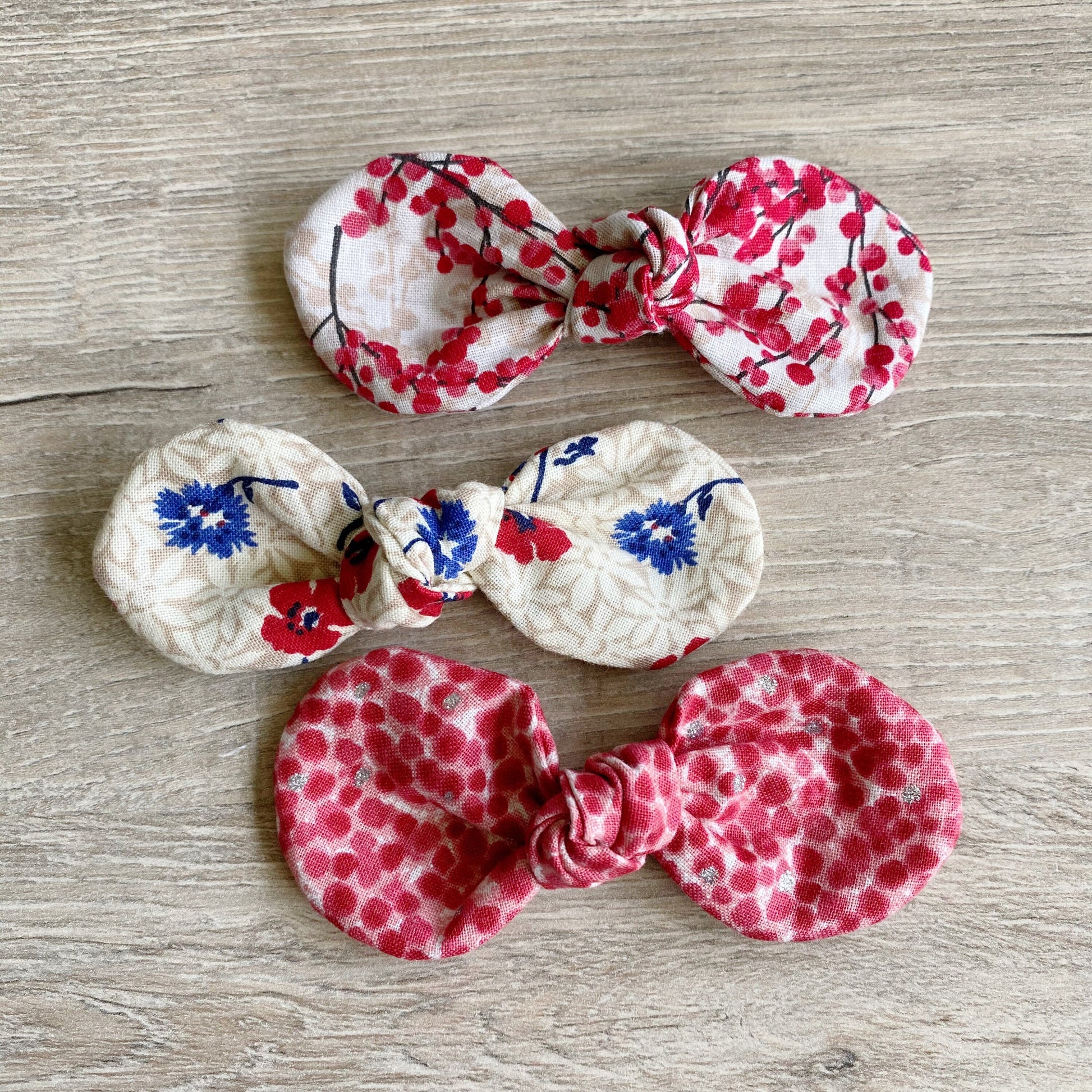 Floral Dog hair bow