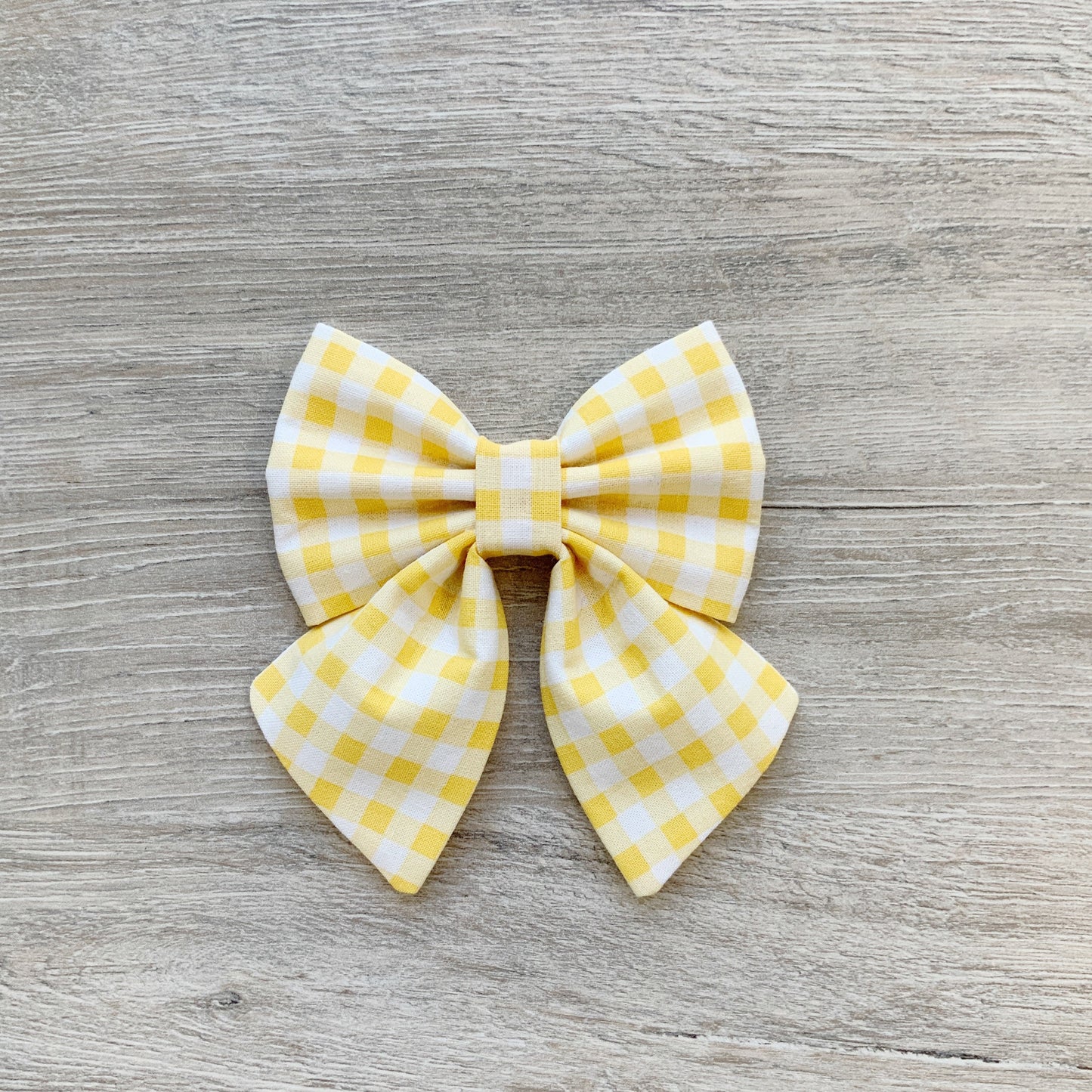 Yellow Gingham, dog bow tie, pet accessories, dog accessories, dog collar, pet bow tie, spring bow, Spring bowtie, summer bow tie