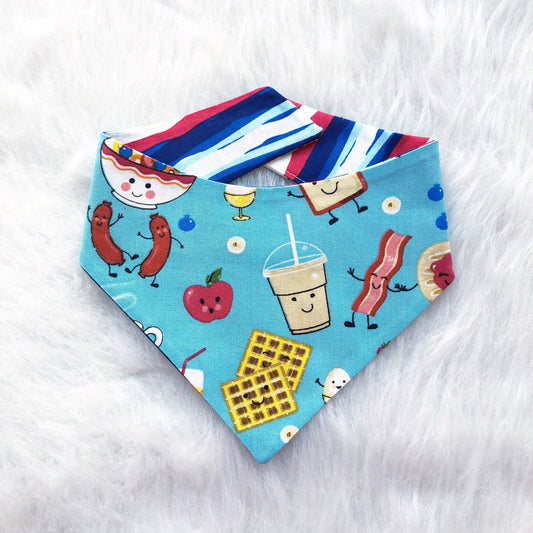 Breakfast Party Dog Bandana