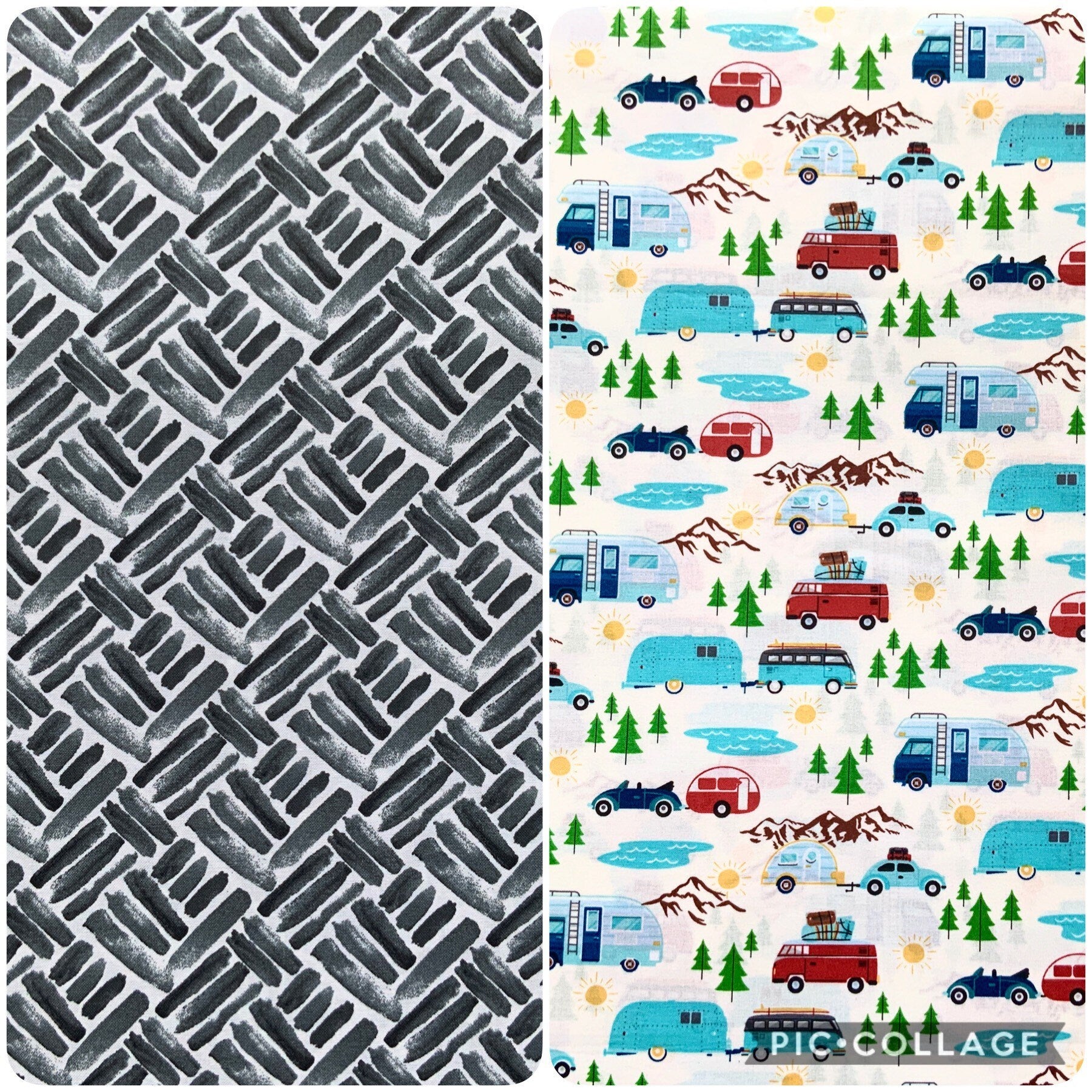 Camping Trip Dog Bandana