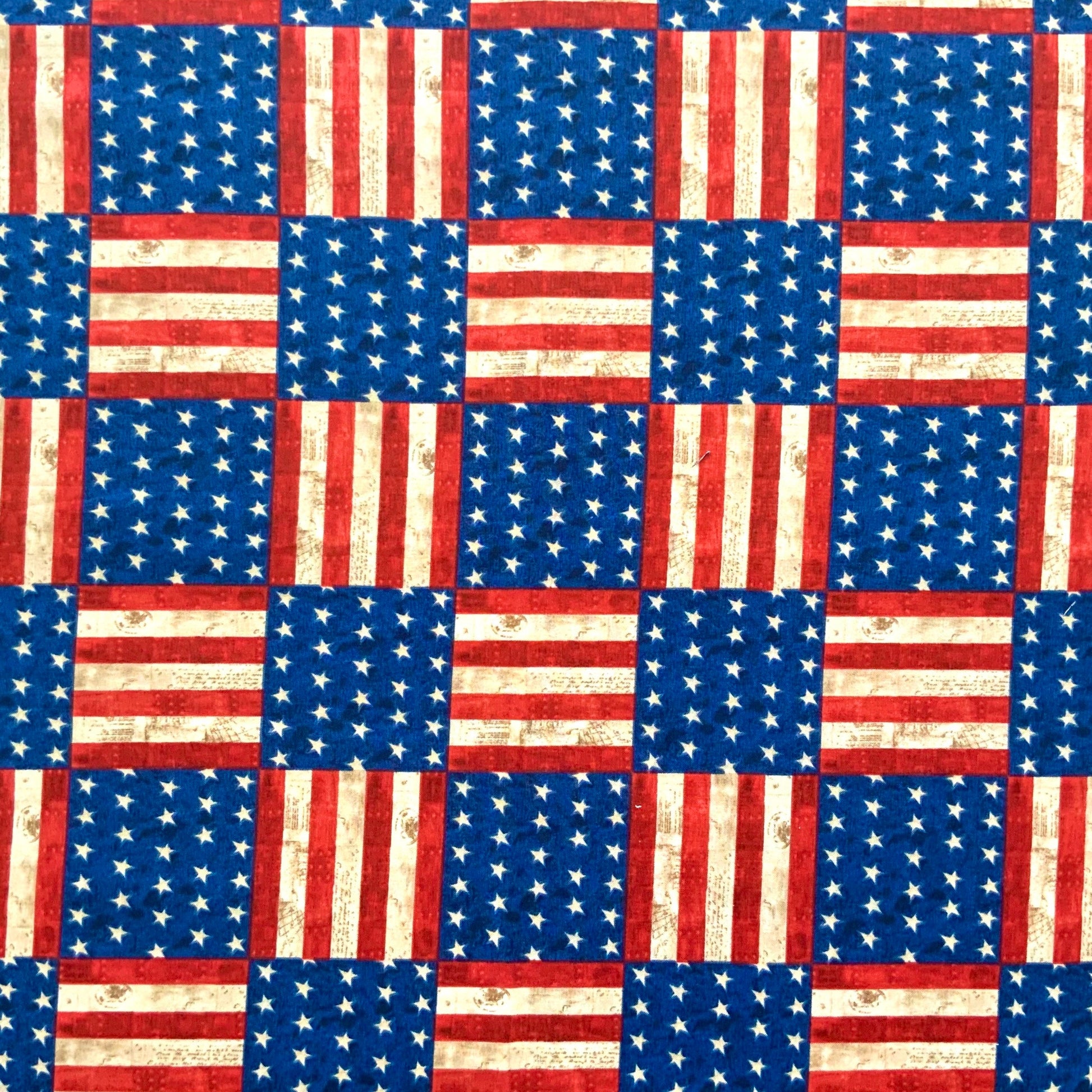 American Flag Dog Bandana